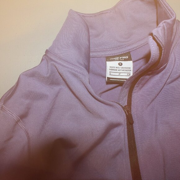 Purple Nike Pro Top Size Small - Picture 3 of 5